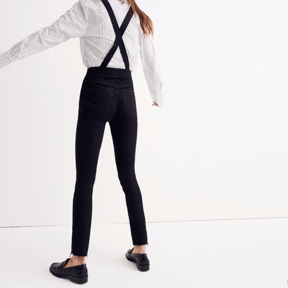 madewell velvet overalls